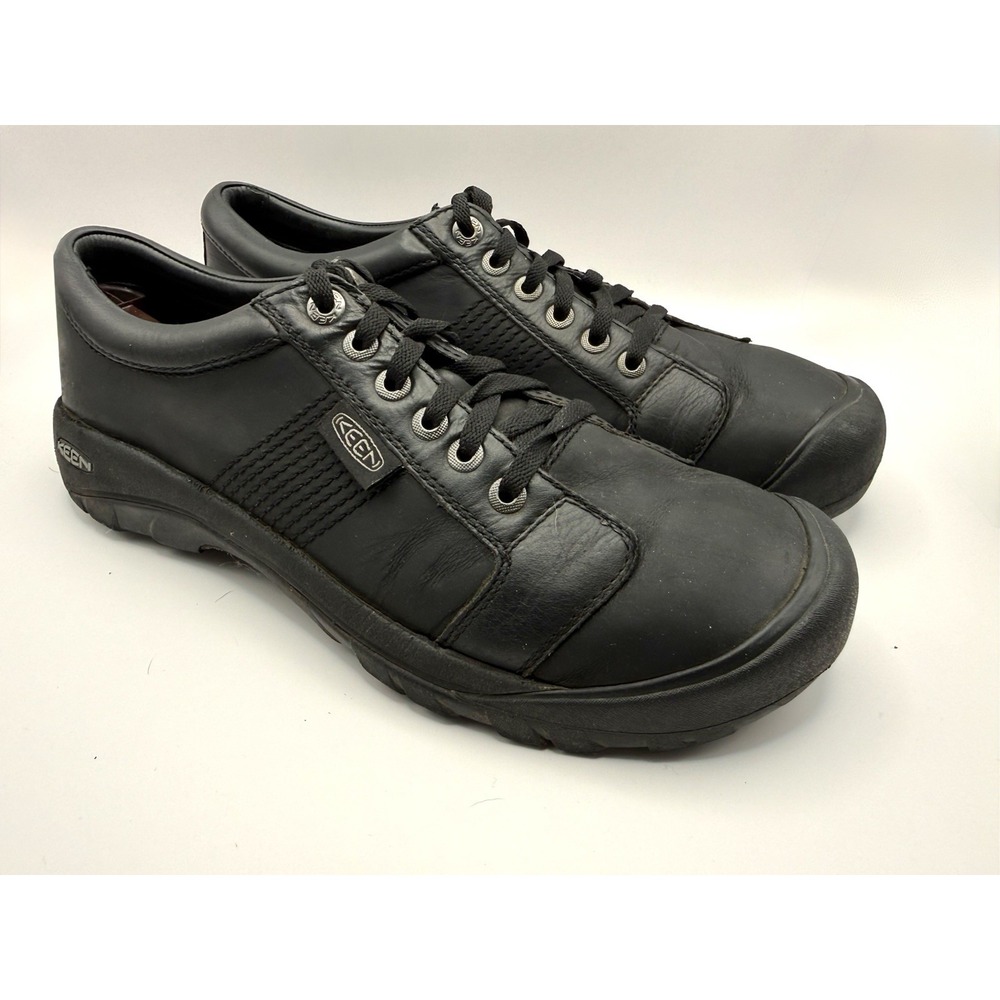 Keen Shoes Sneakers Men 12 Black Lace Up Round Toe Low Top Casual Comfort
